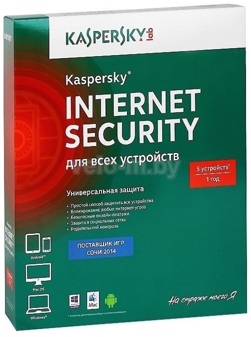 Kaspersky Internet Security Multi-Device, 5, 1 